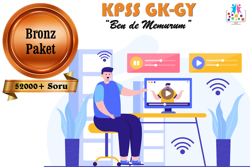 KPSS GK-GY Ben de Memurum | Bronz Paket | 52000+ Soru